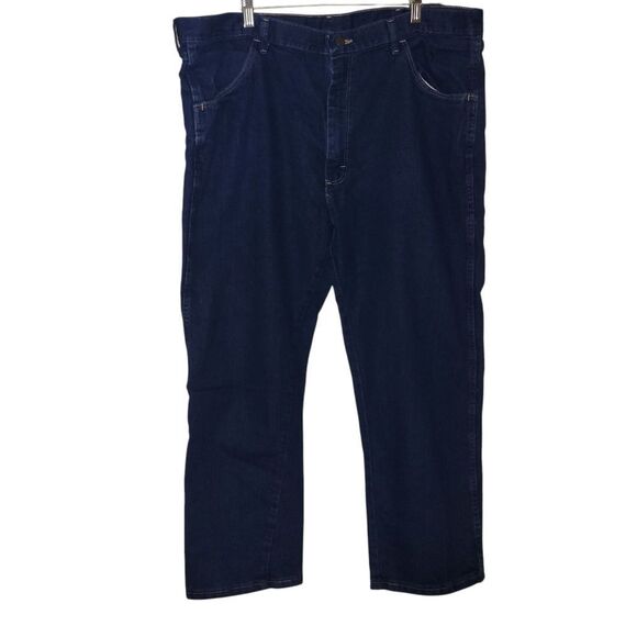 Wrangler Blue Jeans Bootcut  Timeless Design Size 40×29  On Tag - Picture 1 of 4